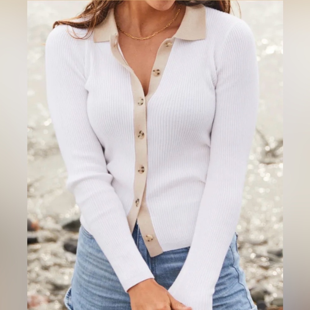 Faherty Mikki Cardigan Top